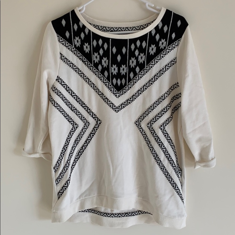 Embellished Sweatshirt Top